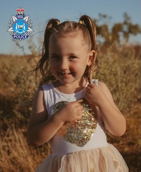 4-letnia Cleo /Policja /