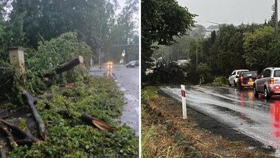 4 osoby ranne, tysiące odbiorców bez prądu. Krajobraz po burzach na Podkarpaciu 