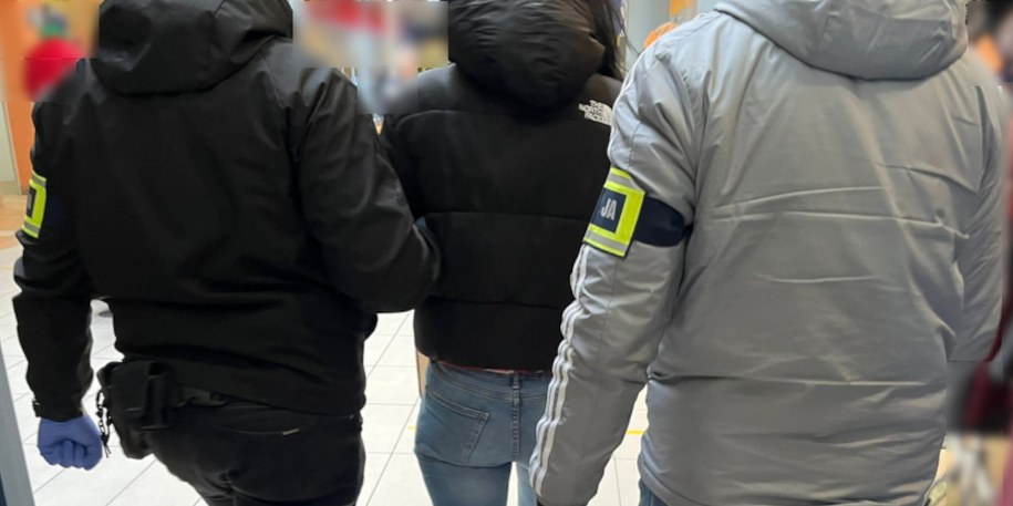 40-latka zatrzymana w salonie piękności, fot. Policja Wola /