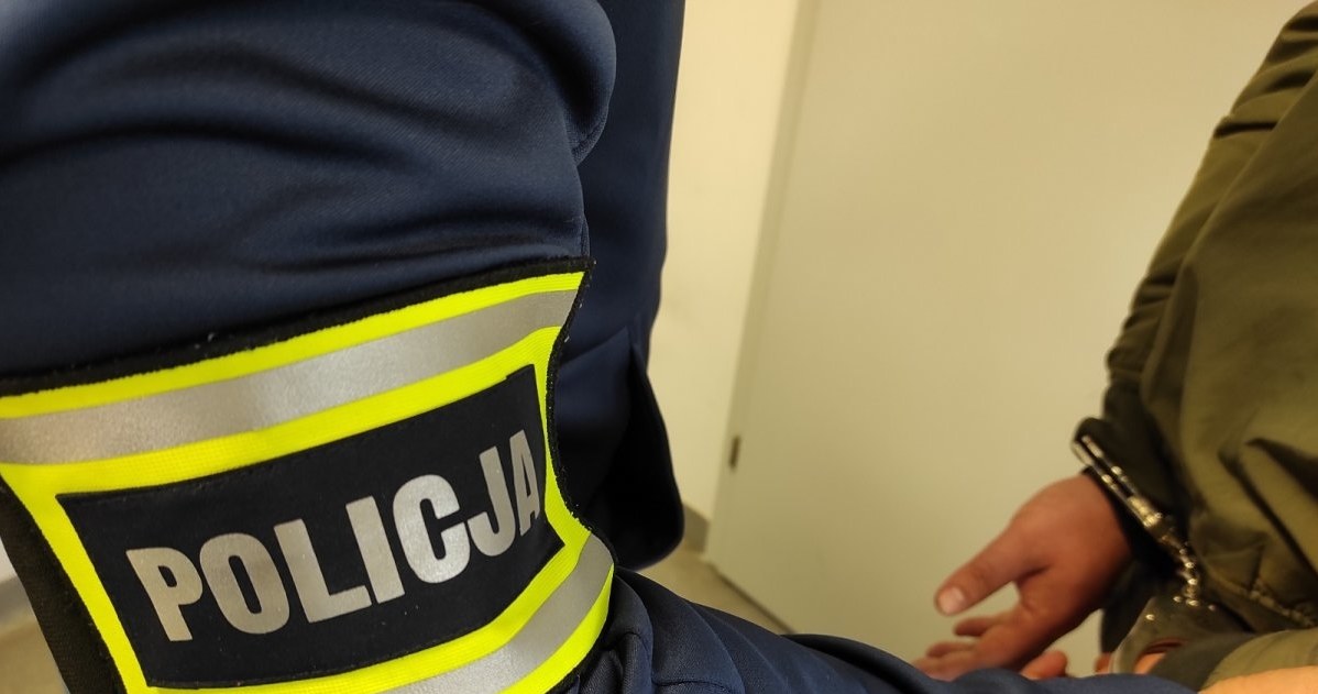 40-latkowi grozi kara 10 lat więzienia. /Policja