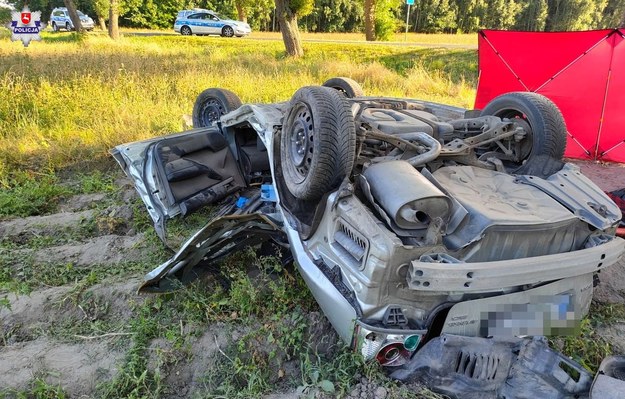 40-letni kierowca zginął na miejscu /Lubelska Policja /Policja