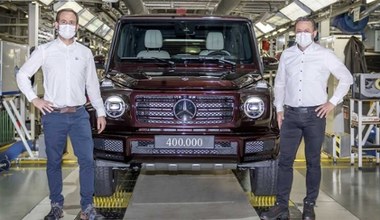 400 tysięcy sztuk Mercedesa klasy G