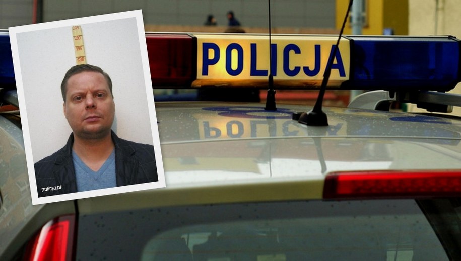 42-letni Piotr Ruzicki zbiegł w piątek /Policja /RMF FM