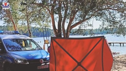 43-letni mężczyzna utonął w jeziorze w Białce