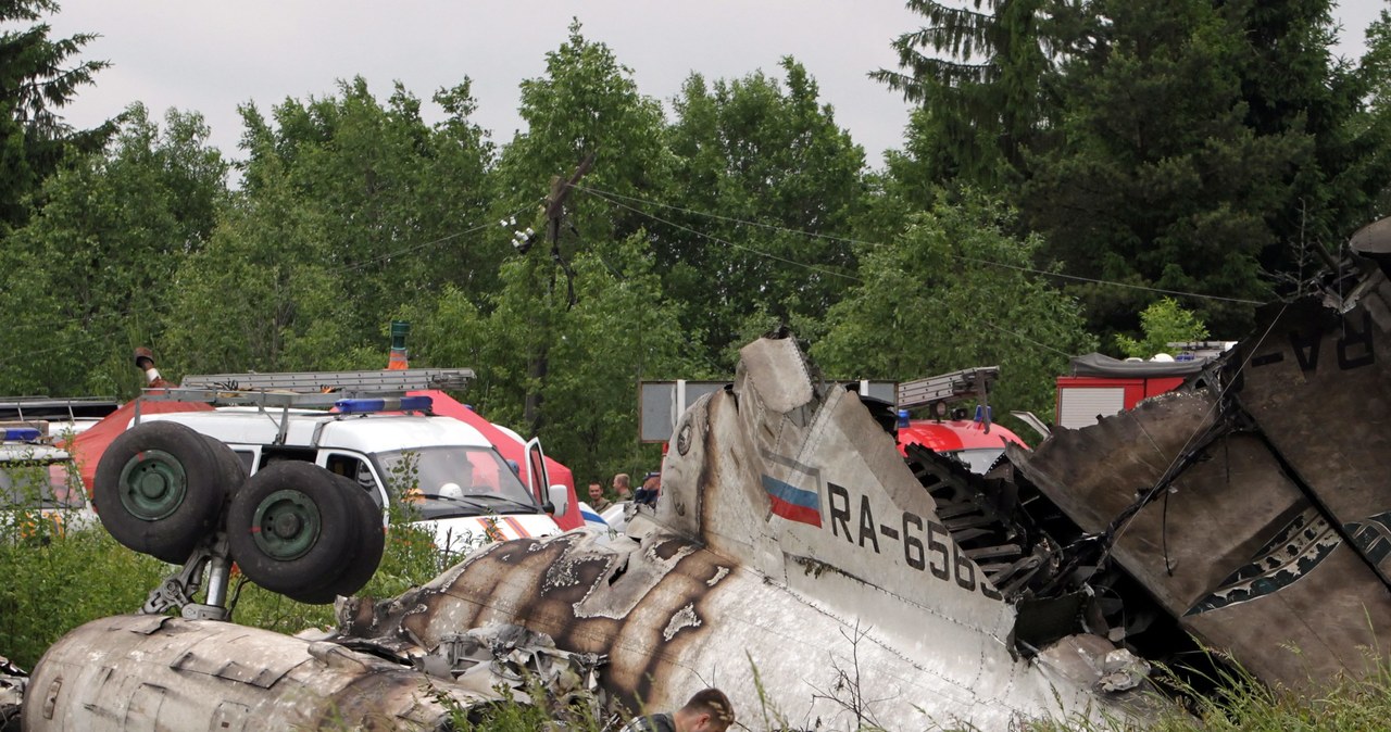 44 ofiary katastrofy Tu-134 w Rosji 