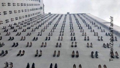 440 par szpilek, 440 zabitych kobiet. Wyjątkowa instalacja pojawiła się w Stambule