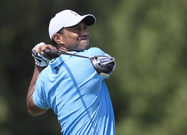 45-letni golfista Tiger Woods /TANNEN MAURY  /PAP/EPA