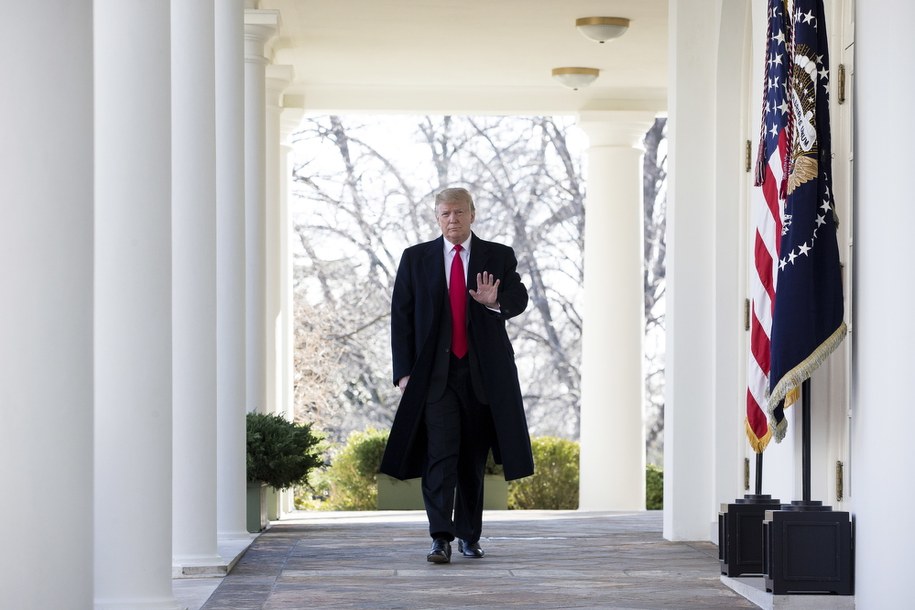 45. prezydent USA Donald Trump /MICHAEL REYNOLDS    /PAP/EPA