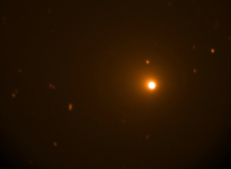 46P/Wirtanen sfotografowana 16 i 17 grudnia przez Stratospheric Observatory for Infrared Astronomy (SOFIA) /NASA/SOFIA /Materiały prasowe