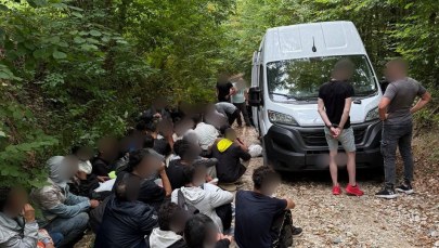 47 Syryjczyków w busie. Dwoje Polaków zatrzymanych