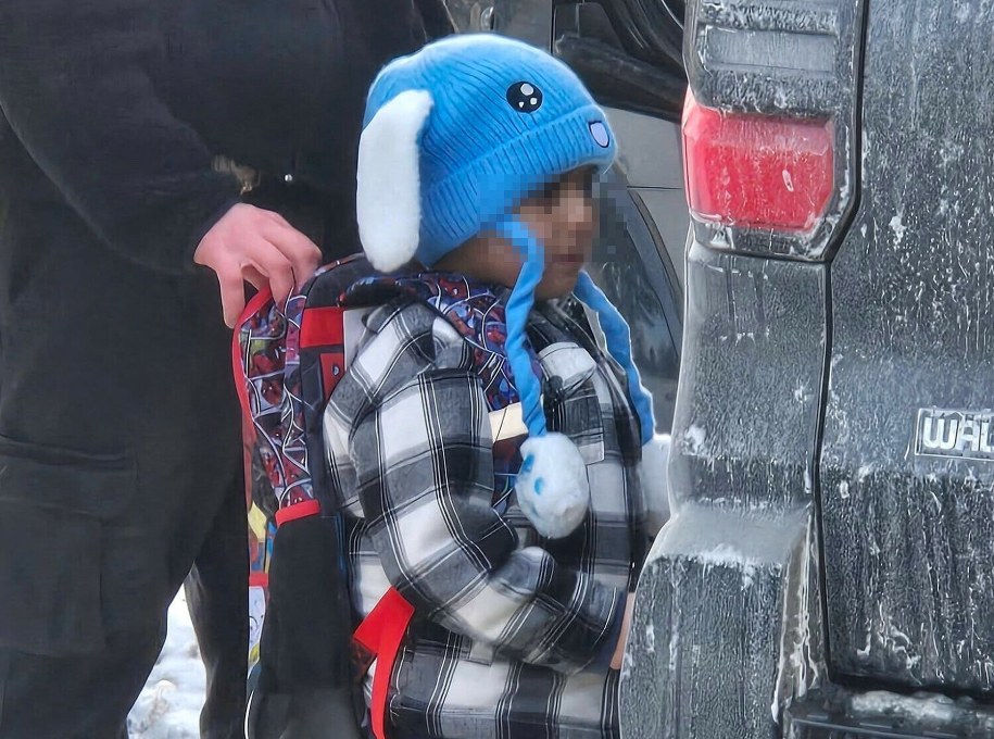 5-letni Liam Conejo Ramos zatrzymany razem z ojcem przez funkcjonariuszy ICE /HANDOUT/AFP/East News /East News