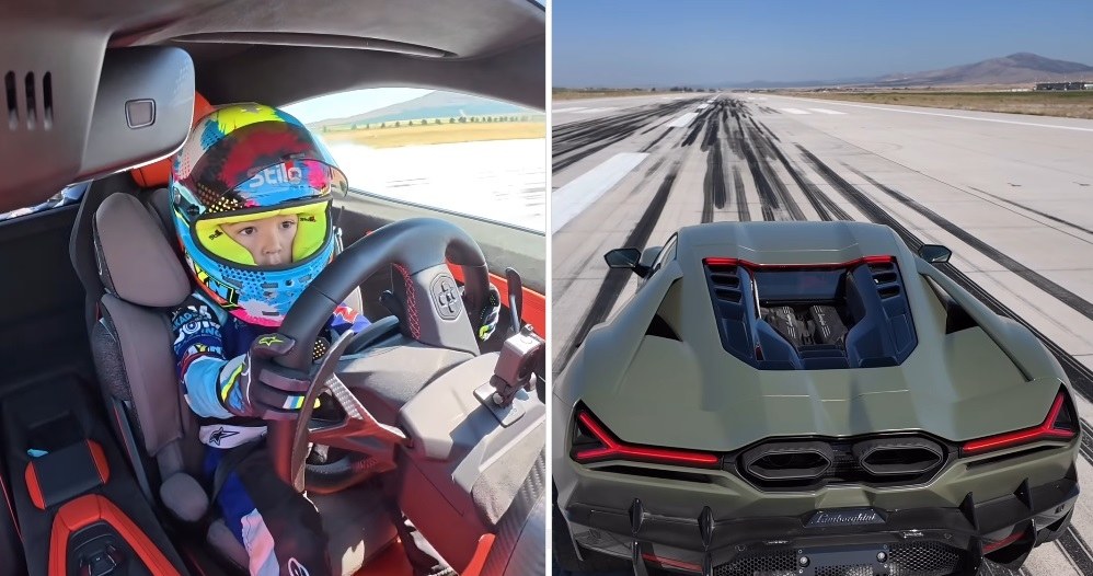 5-letni Zayn Sofuoglu rozpędził Lamborghini Revuelto do 312 km/h / fot. instagram.com/zaynsofuoglu /