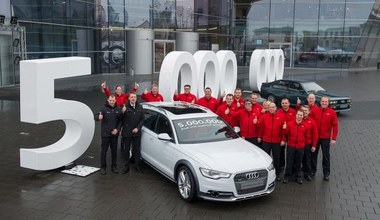5 milionów Audi z napędem quattro