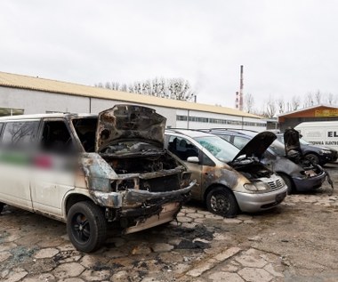 5 samochodów spłonęło w Gdańsku. Podpalenie?