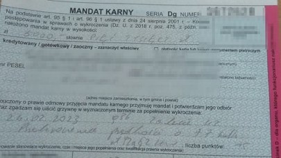 5 tys. zł mandatu dla drogowego recydywisty. Stracił prawo jazdy