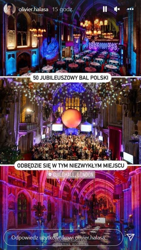50. Bal Polski będzie wspaniałą uroczystością z udziałem największych osobistości /Instagram