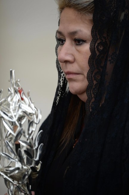 50-letnia Floribeth Mora Diaz z Kostaryki, której uzdrowienie z groźnego tętniaka mózgu wybrano jako cud do kanonizacji Jana Pawła II /MAURIZIO BRAMBATTI /PAP/EPA