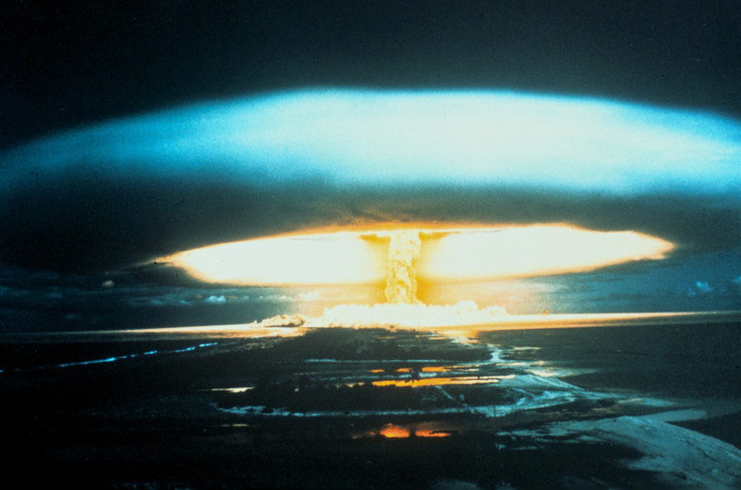 50-megatonowa eksplozja termojądrowa, Atol Bikini, 1 marca 1954 /Ann Ronan Picture Library/Image State/ /East News