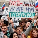 50 tys. Rosjan demonstrowało w Moskwie. "Putin to złodziej"