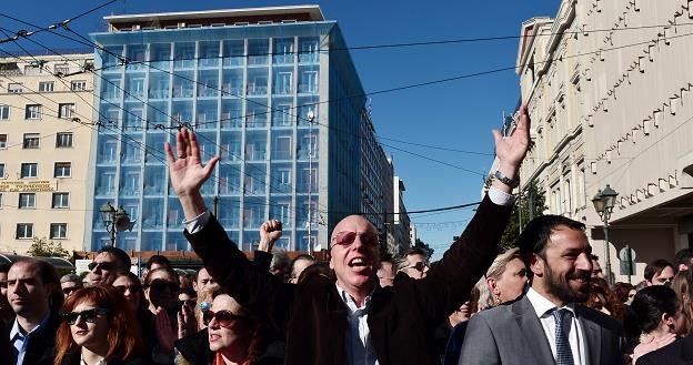 5000 osób protestowało przeciwko reformie emerytur /AFP