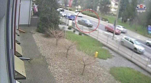 51-latek przyjechał volvo na komendę w Krasnymstawie /Policja Lubelska /Policja