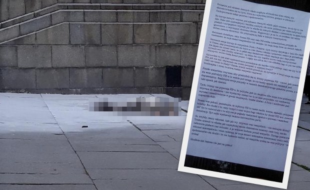 54-latek podpalił się na Placu Defilad. Nieoficjalnie: Zostawił list, w którym krytykował rząd