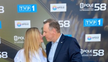 58. KFPP w Opolu 2021: Joanna i Jacek Kurscy całują się na ściance. Poniosło ich?