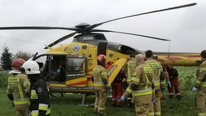 59-latek zginął pod kołami ciągnika