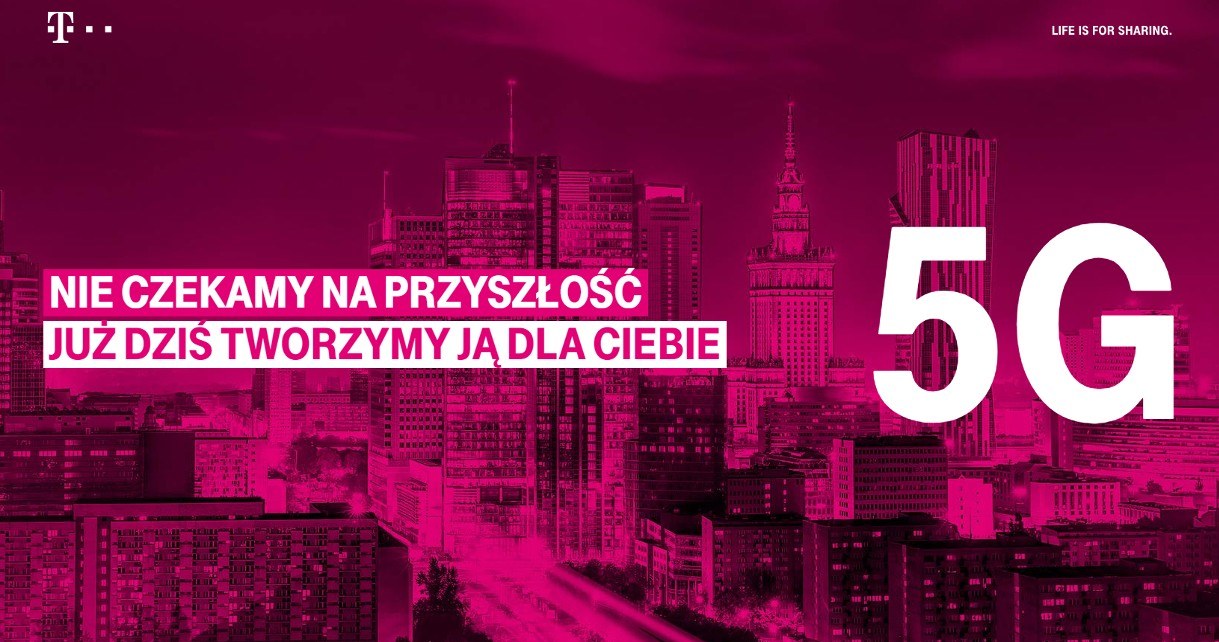 5G już działa w Polsce. T-Mobile uruchomił pierwszą taką sieć w Warszawie /Geekweek