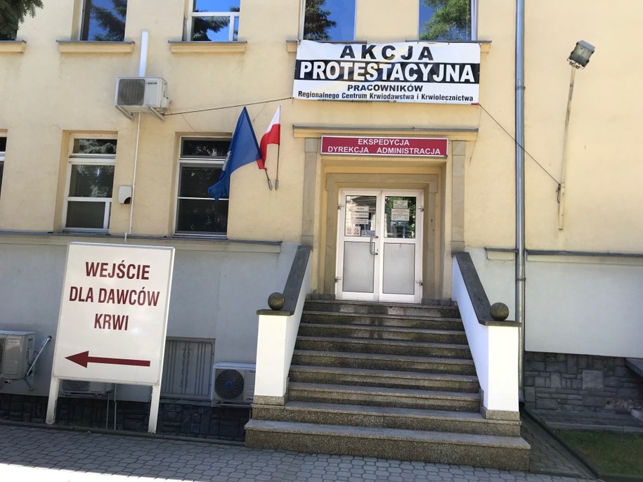 6 czerwca pracownicy RCKiK w Lubinie decydowali, czy chcą podjąć się strajku /Krzysztof Kot /Krzysztof Kot, RMF FM