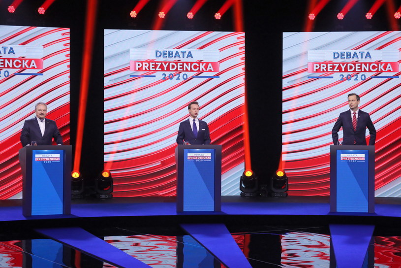 6 maja w TVP odbyła się debata prezydencka /Paweł Supernak /PAP