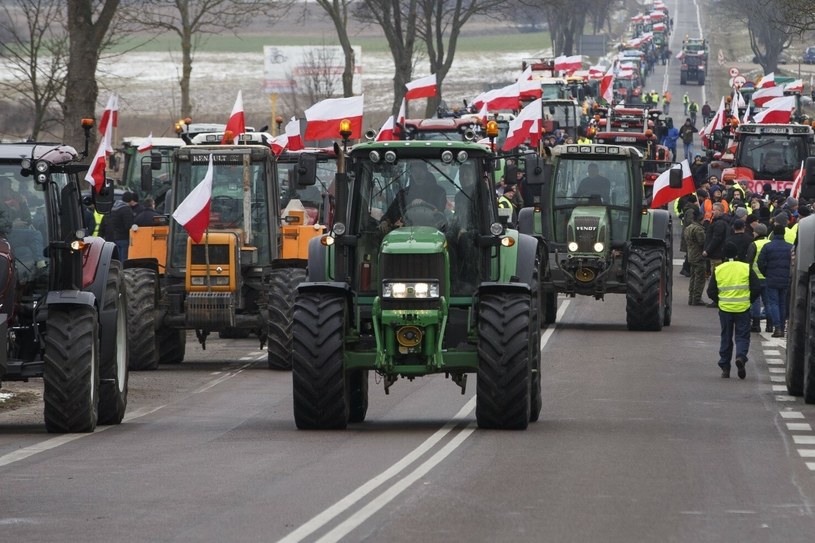 6 marca rolnicy ponownie zjadą do Warszawy. /MAREK MALISZEWSKI/REPORTER /East News