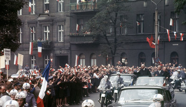 6 września 1967 r. Charles de Gaulle w Polsce