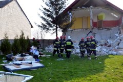 60-letni mężczyzna ranny w wybuchu butli z gazem