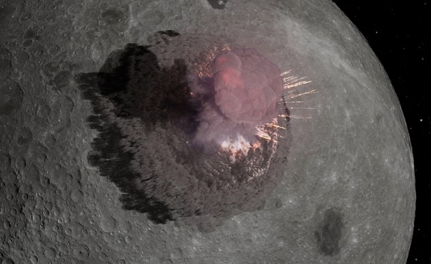 60-metrowa skała może uderzyć w Księżyc. Odłamki zdolne dotrzeć do Ziemi