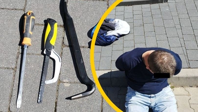 61-latek wpadł po jednym z włamań /Policja Lubelska /