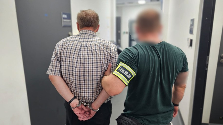 62-latek usłyszał zarzuty, fot. Policja Łódź /