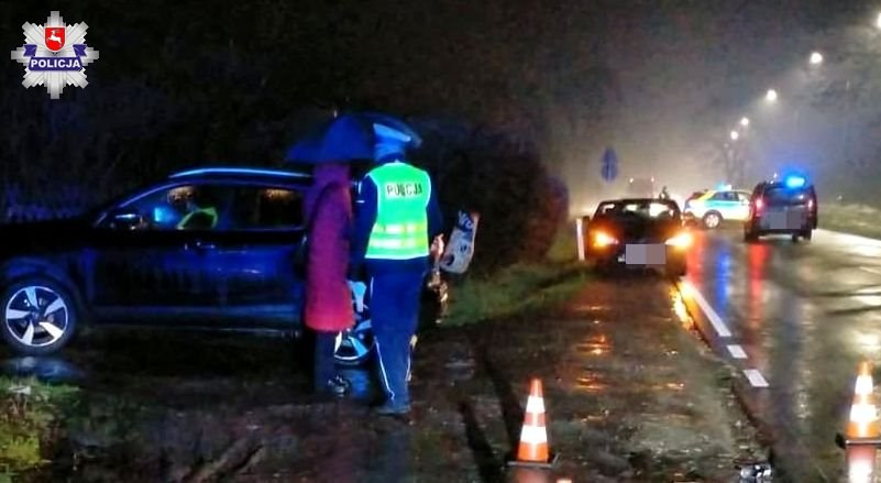 65-latek tłumaczył, że nie widział, ani też nie poczuł, że przejechał osobę. /Policja