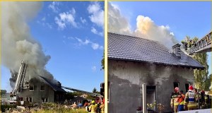 7-latka ofiarą pożaru. Dramat w Czarnej Wodzie