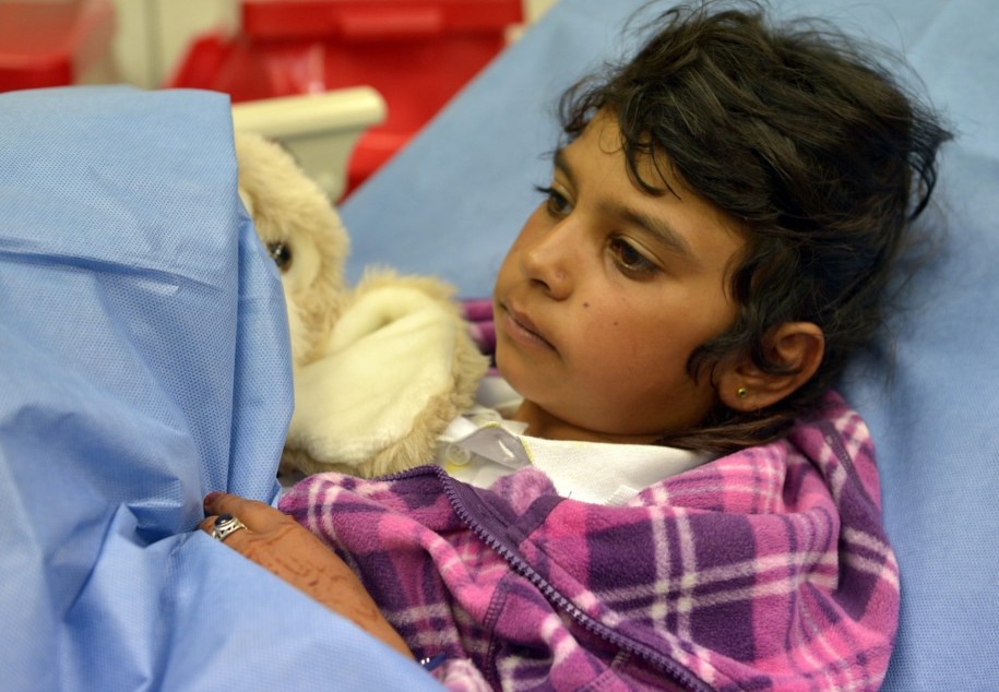 7-letnia Zara /Tytus Żmijewski /PAP