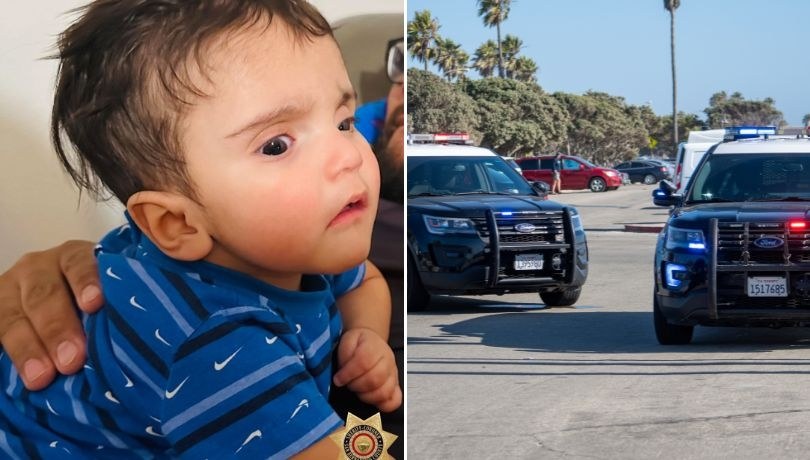 7-miesięczny Emmanuel Haro miał zostać porwany przed sklepem w Yucaipa w Kalifornii. /Shutterstock