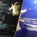 70-latka wjechała pod prąd na ekspresówkę. Poważny wypadek w Łodzi