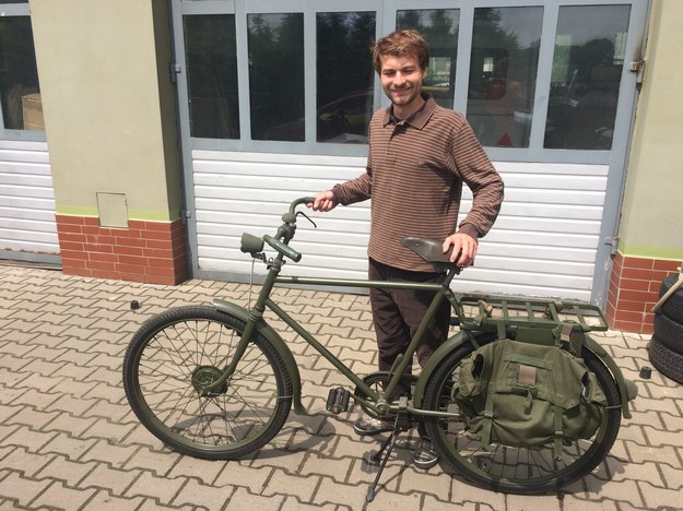 70-letni rower wojskowy /Adam Górczewski /RMF FM