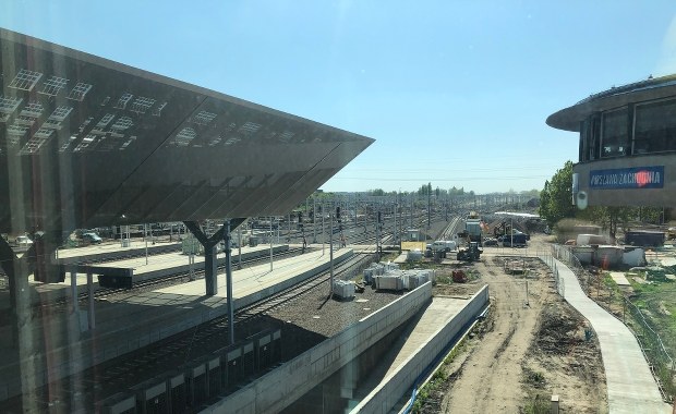 ​"70 proc. już gotowe". Odwiedzamy teren przebudowy Dworca Zachodniego
