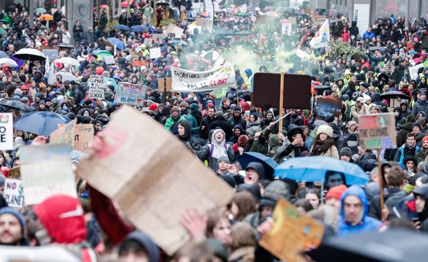 70 tys. Belgów na ulicach Brukseli. Żądali działań na rzecz klimatu