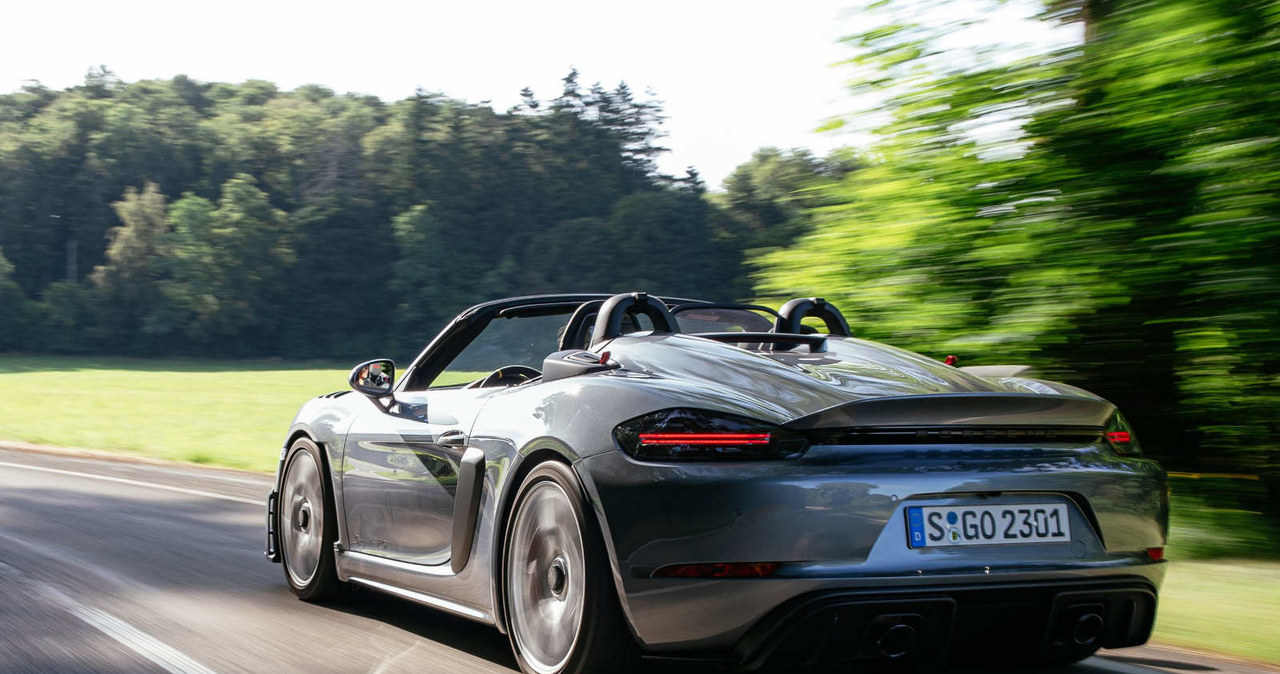 718 Spyder RS rozpędza się do 308 km/h /materiały prasowe