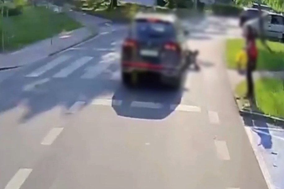 72-latek potrącił nastolatka i uciekł, fot. KMP Zielona Góra /