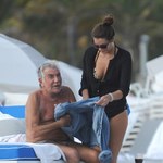 73-letni Roberto Cavalli ze swoją młodziutką kochanką!