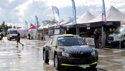 76. Rajd Polski: Park serwisowy 