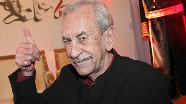 78-letni Jan Kobuszewski wciąż znajduje się w znakomitej formie / fot. Engelbrecht /AKPA